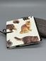 Preview: Fotoalbum Buch braun Katzenarten Rückseite