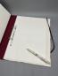 Preview: Ordner Ringbuch A4 rot floral Ringmechanik