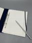 Preview: Ringbuch Planer A5 Innenseite Deckblatt Bleistift blau