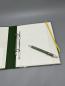 Preview: Ringbuch A5 Ordner Hefter Deckblatt Stift Ringmechanik Gummiband