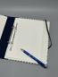 Preview: Ringbuch Planer A5 Innenseite Deckblatt Stift Gummiband