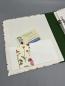 Preview: Ringbuch Planer grün Blumen Innenseite Steckfach