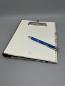 Preview: umgeschlagene Klemm-Mappe A5 Brief und Siegel mit Stift