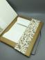 Preview: Mappe A4 Sammeln Ranken Blumen gold Seitenklappe