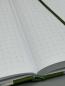 Preview: Notizbuch 9×15 cm Kleiner Prinz – Detailansicht Seiten mit 5mm-Punktraster und Mikroperforation