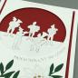 Preview: Karte Geburtstag Jubiläum A6 rot weiß Kapelle Text