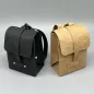 Preview: Geschenk Verpackung Schachtel Wandertasche Wanderung hellbraun Lederoptik