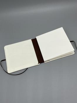 Buch Satinband Seiten Fotos Faltbuch