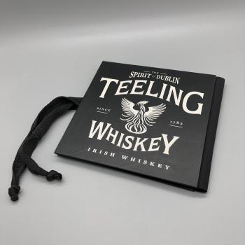 Fotoalbum Buch schwarz Rückseite