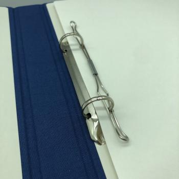 Buch Ringmechanik Herzen blau