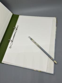 Ordner Ringbuch A4 Ringmechanik Bleistift innen