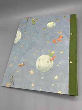 Ordner Ringbuch A4 grün Rückseite Junge Planet Fuchs