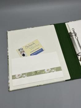 Preview: Ringbuch Steckfach Innendeckel weiß