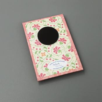 Block Notizen Miniformat Magnet Rückseite