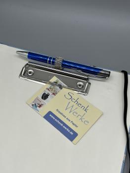 Preview: Buchbinderei Mappe Klemmbrett Klemme Stifthalter Anwendung