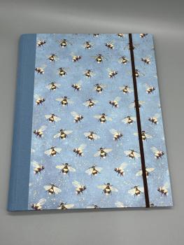 Mappe A4 Sammeln  Vorderseite blau