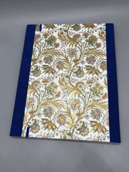 Preview: Mappe A4 Sammeln florentinisch Ranken bunt Rückseite