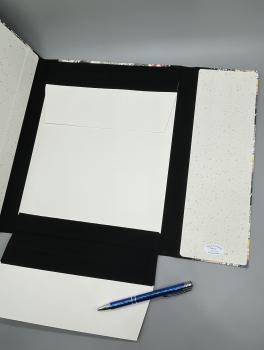 Preview: Mappe A4 Innenseite schwarz