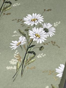 Buch A5 Detail Golddruck Blumen