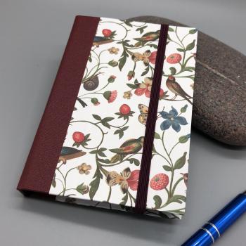 Buch Tage Notizen Gummiband schreiben Blumen