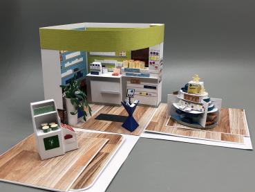Geschenk Überraschung Arbeitsplatz Medizin Apothekenverkaufsraum Box