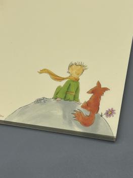 Preview: Notizblock Detail Ecke Junge Fuchs