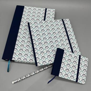 Ringbuch Notizbuch Planer blau Bleistift Varianten Beispiele