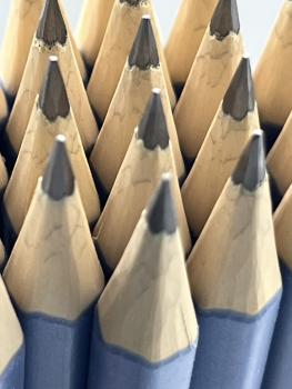 Stift Holzverbundstoff blau Graphit Gruppe Spitzen