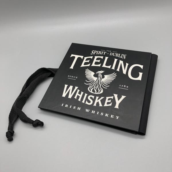 Fotoalbum Buch schwarz Rückseite