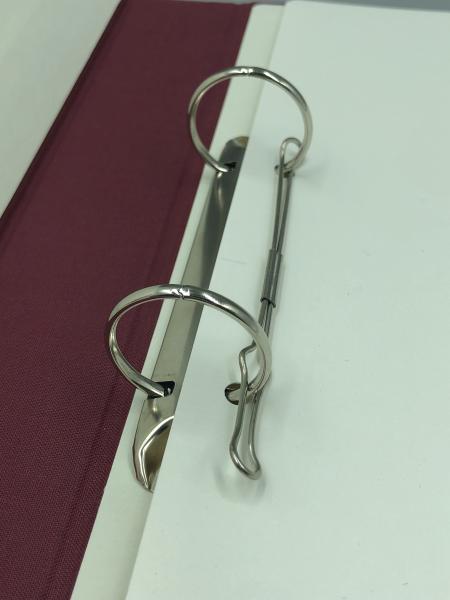 Ringbuch A4 Ordner Hefter Ringmechanik rot