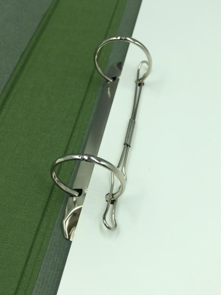 Buch Ringmechanik Niederhalter Seiten grün