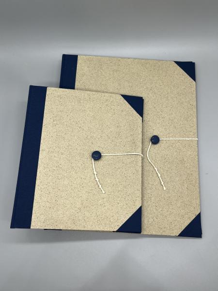 Ringbuch Graskarton blau Größen Varianten