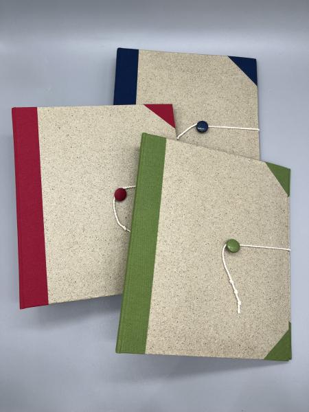 Ringbuch Graskarton Varianten rot grün blau