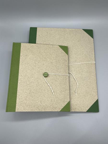 Ringbuch Graskarton grün Größen Varianten