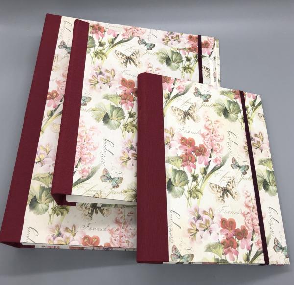 Set Ringbuch Planer A5 A4 Steckhülle Schmetterlinge