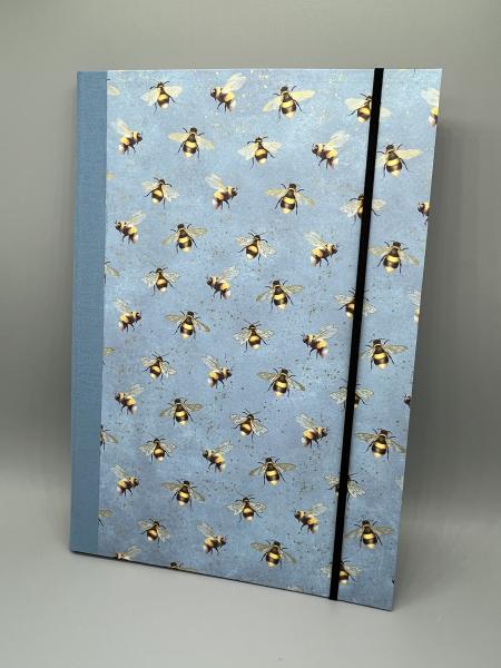 Buchbinderei Mappe Klemmbrett Quadrate Schriftarten Mosaik  rot Vorderseite