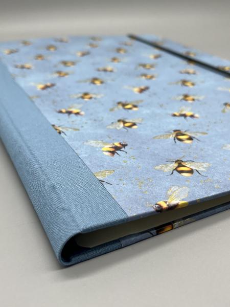 Buchbinderei Mappe Klemmbrett Quadrate Schriftarten Mosaik Bindung Buchleinen