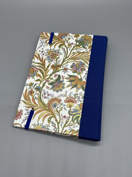 Mappe Rückseite blau bunt