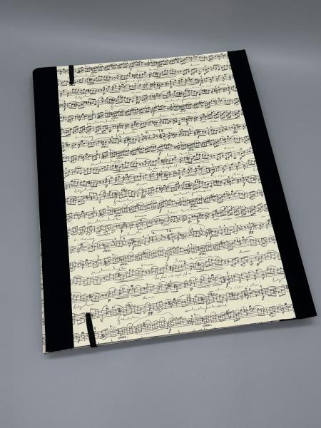 Mappe A4 Sammeln Noten Rückseite