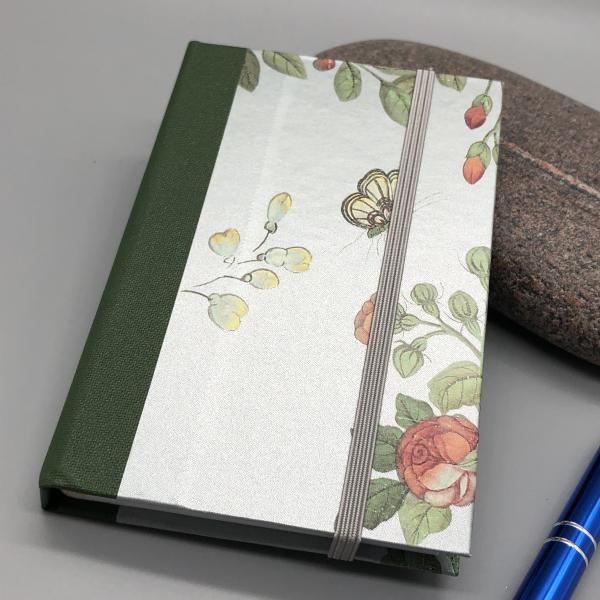 Buch Notizen Tage Gummiband schreiben Blumen