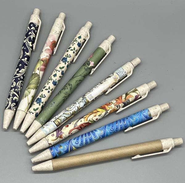 Stifte schreiben dekor Geschenkpapier Varianten  Mix Kuli