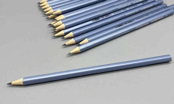 Stift Holzverbundstoff blau Graphit Zeichnen Spitzen