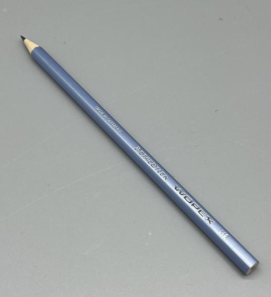 Stift Holzverbundstoff blau Graphit Zeichnen
