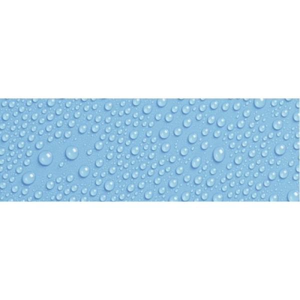 Motivkarton Basteln blau Wasser Tropfen Kreise