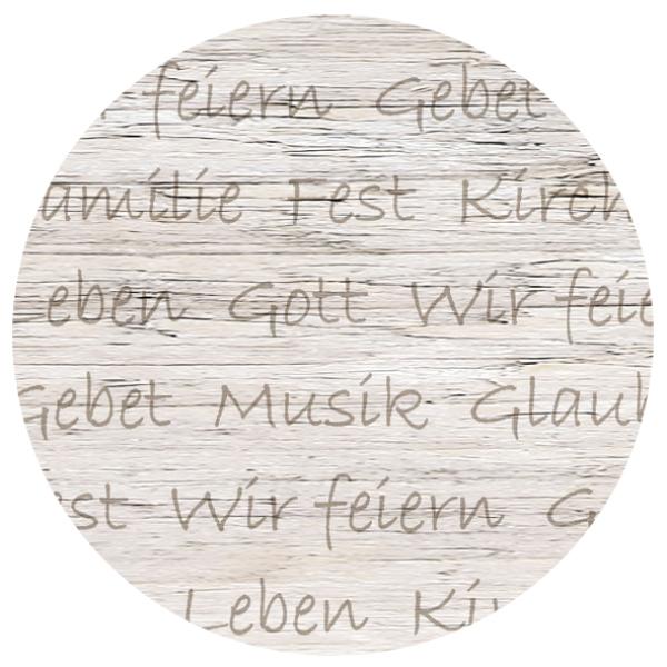 Bastelmaterial Karton Holzoptik Worte Lupe